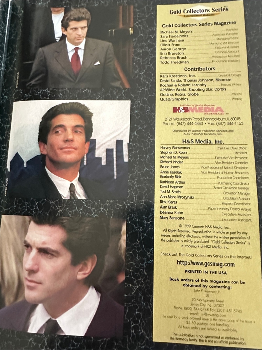 John F. Kennedy Jr. Tribute Magazine - 'Eternal Love' - Picture 5 of 7